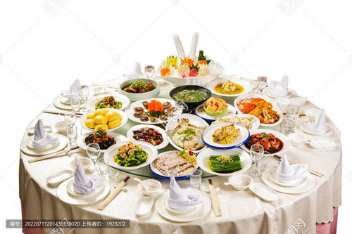 中西餐飲交融 宴會(huì)全桌菜圖片素材與中國(guó)菜系美食圖庫(kù)